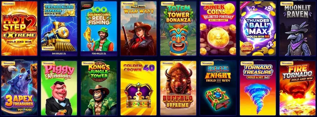 WishWin Casino Jeux