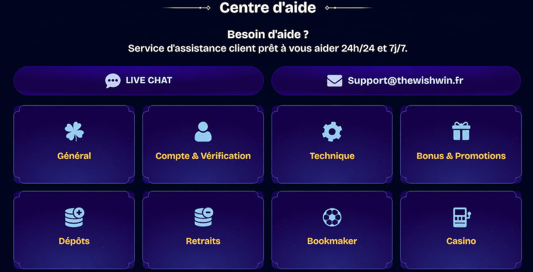 WishWin Casino Service Client